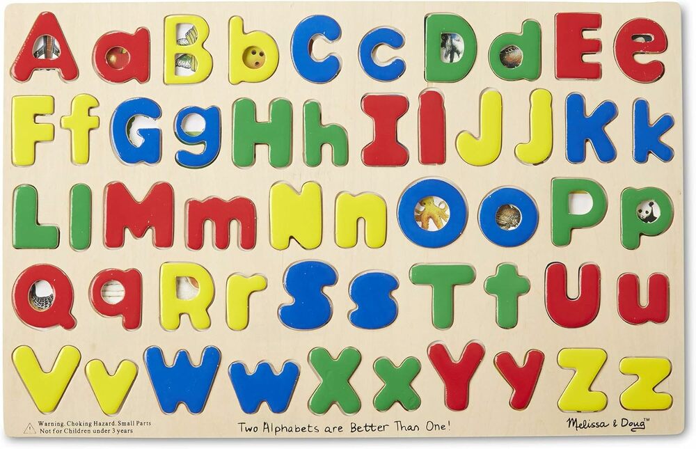 UPPER AND LOWERCASE ALPHABET LETTERS