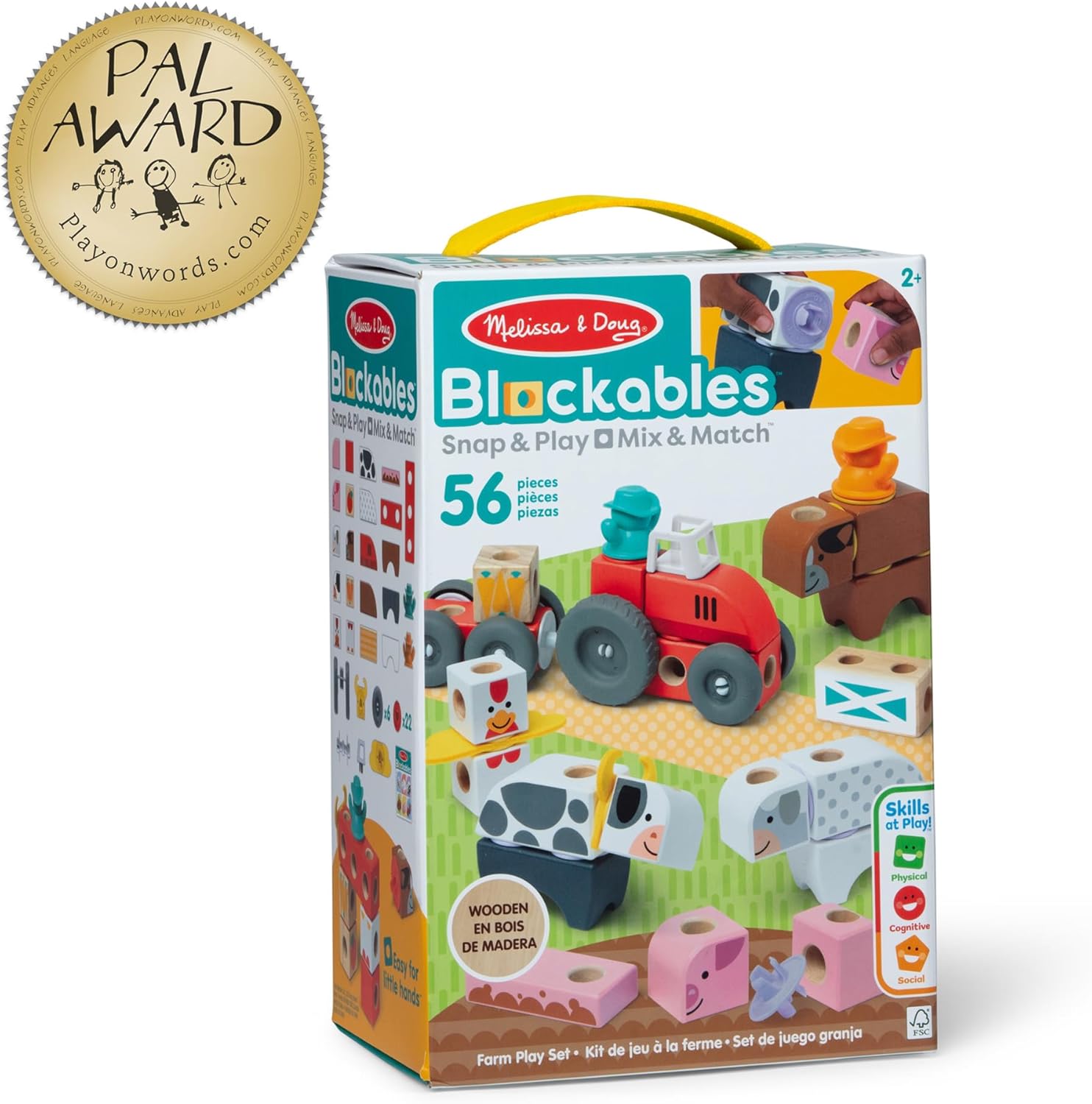 BLOCKABLES FARM PLAY SET