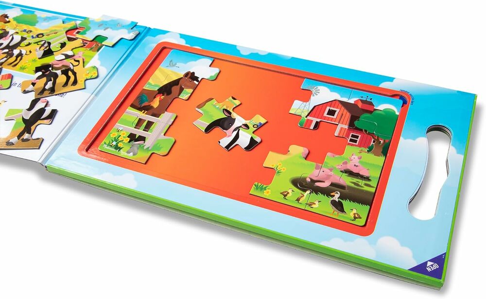 TAKE ALONG MAGNETIC PUZZLE FARM