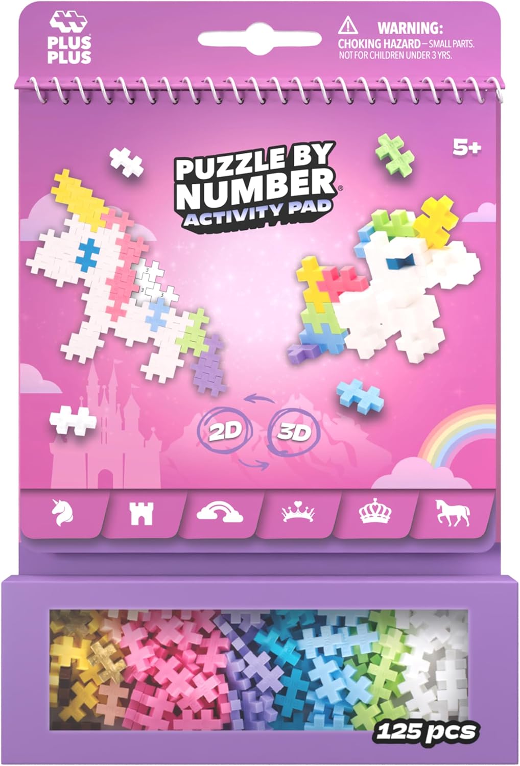 PUZZLE BY NUMBER ACTIVITY PAD FAIRY TALE