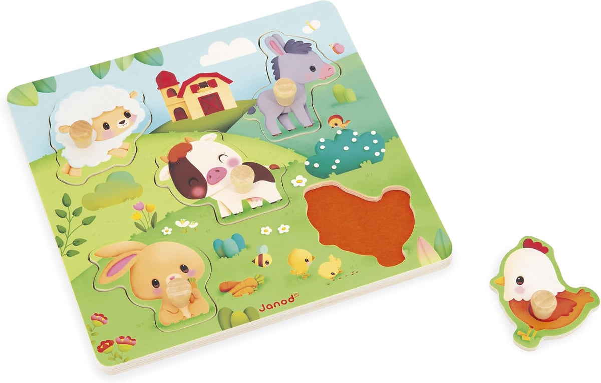 WELCOME TO THE FARM TACTILE PUZZLE