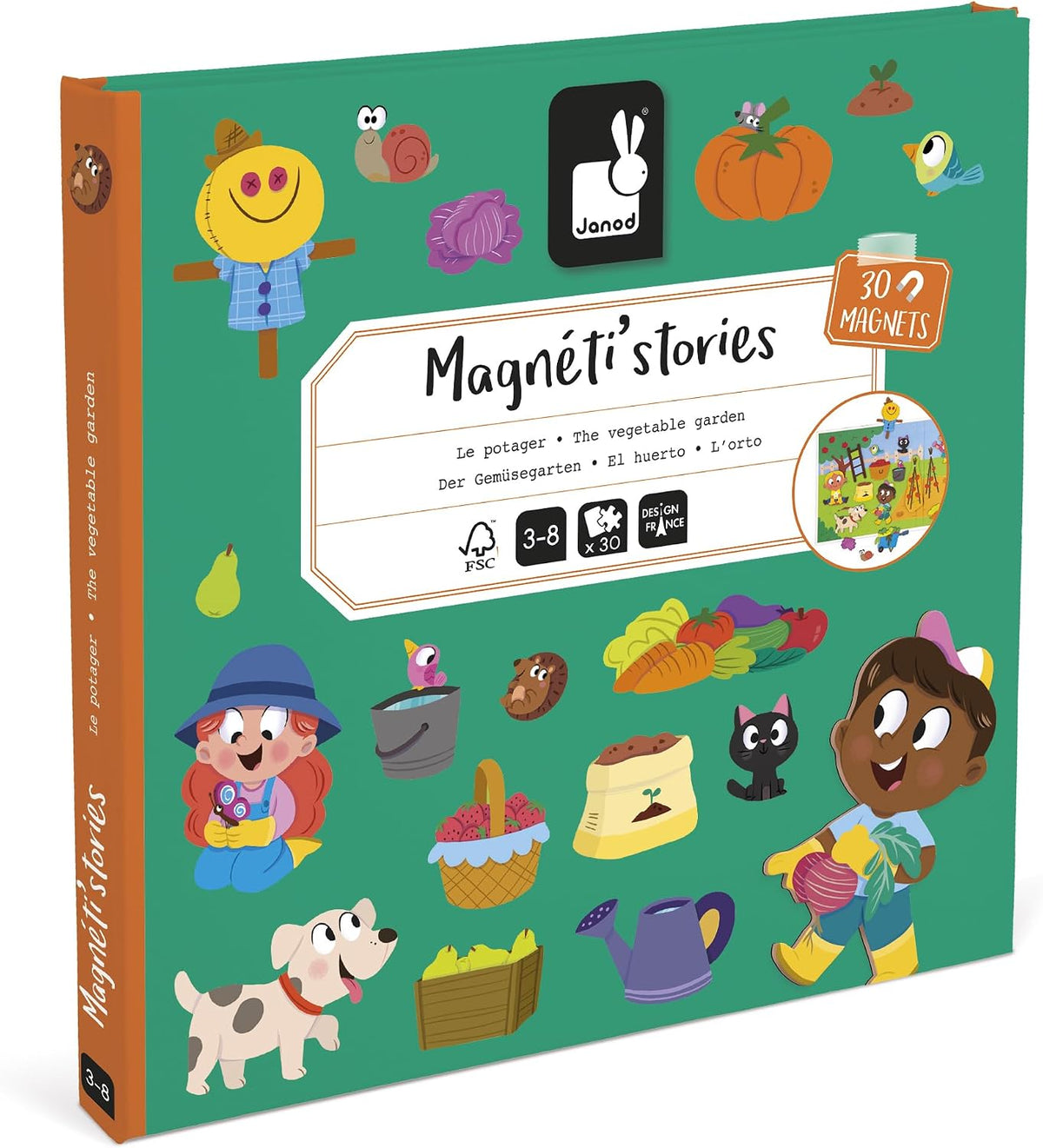 MAGNETISTORIES THE VEGETABLE GARDEN