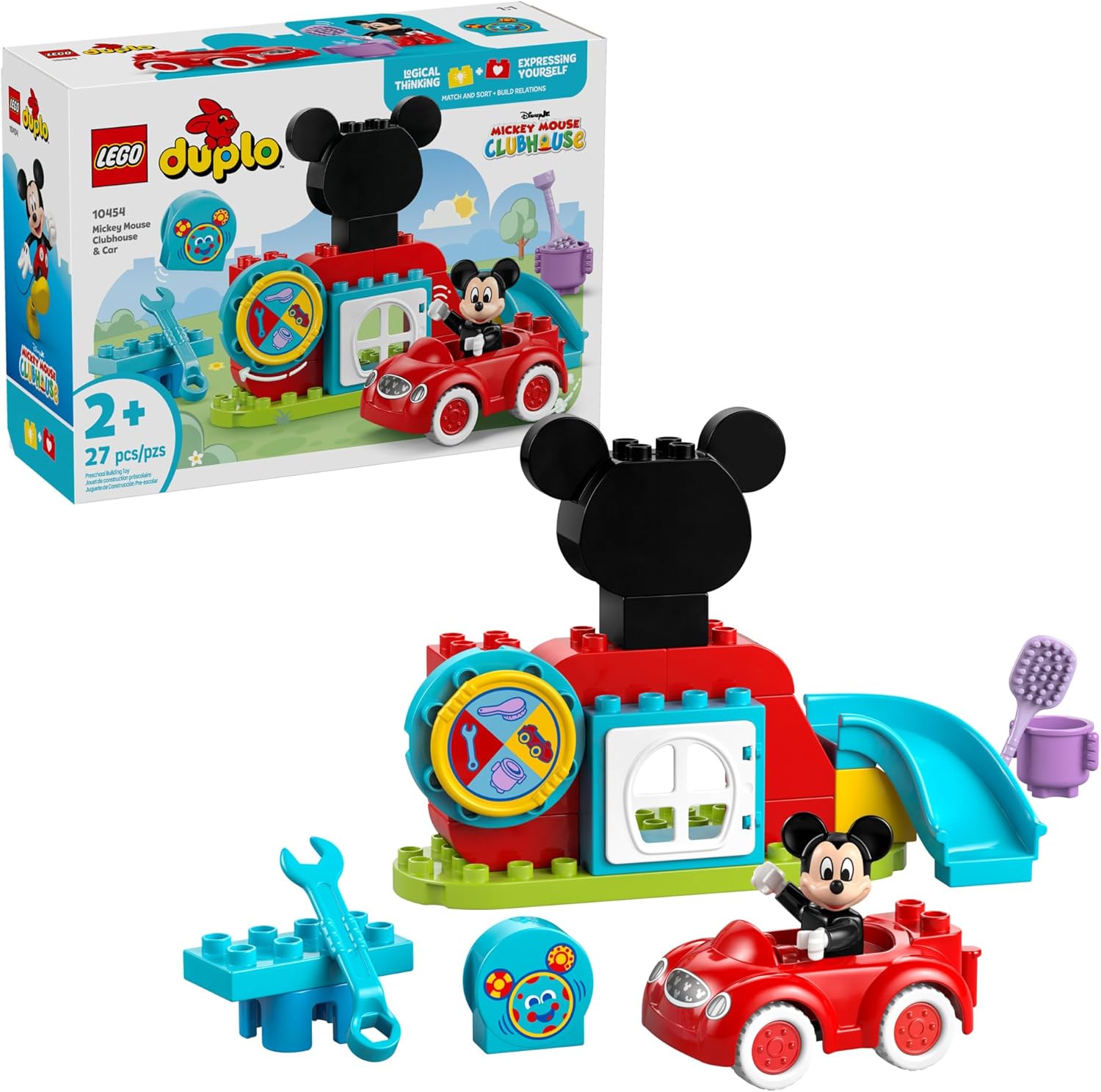 MICKEY MOUSE CLUBHOUSE AND CAR