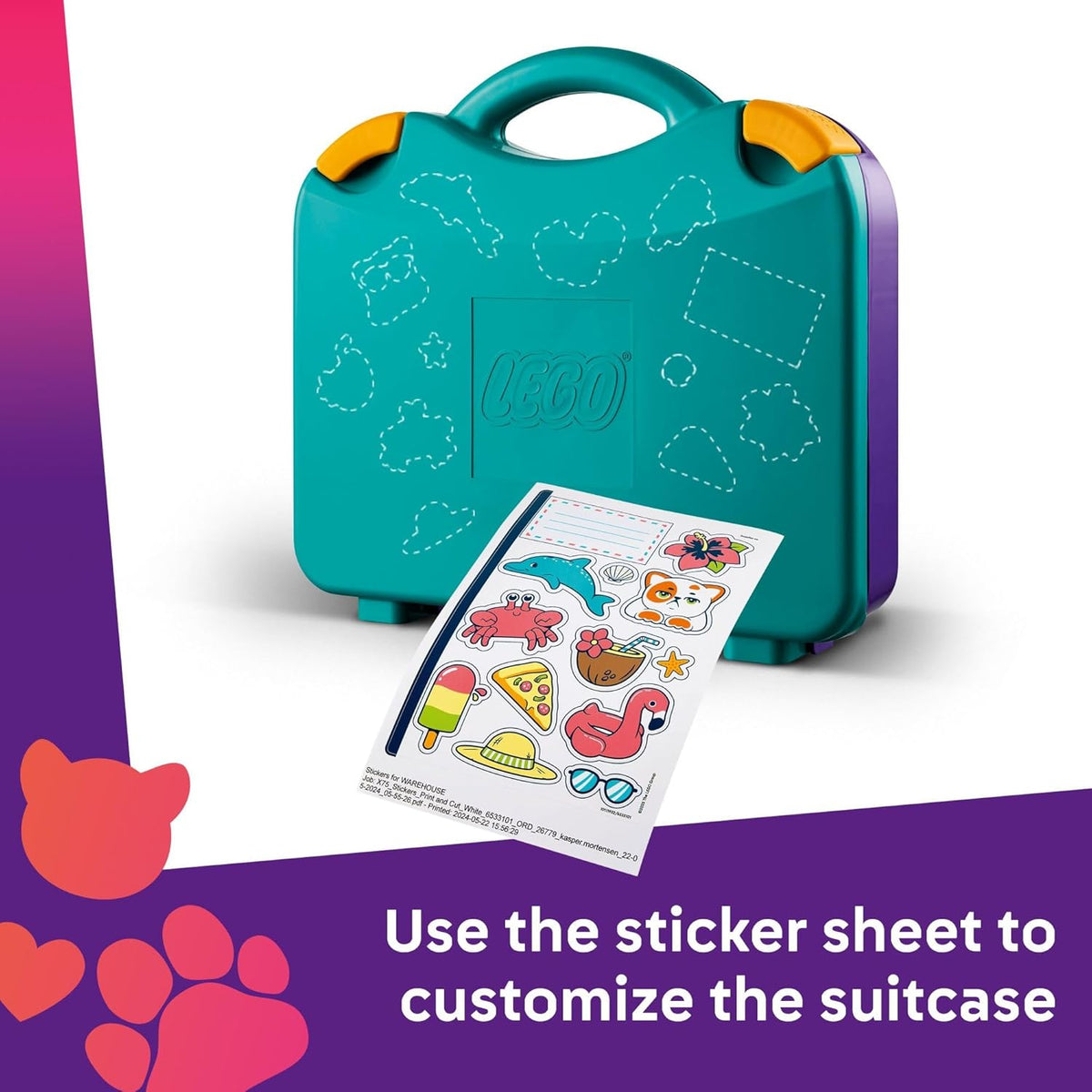 CREATIVE BEACH AND TRAVEL SUIT CASE