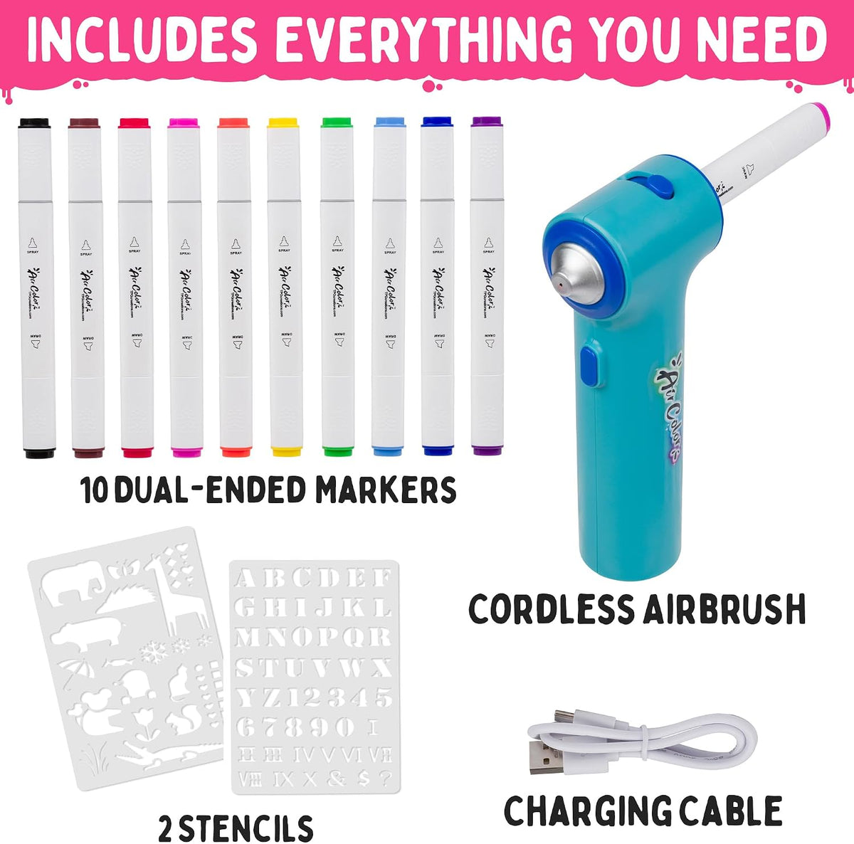 AIRBRUSH COLOR KIT