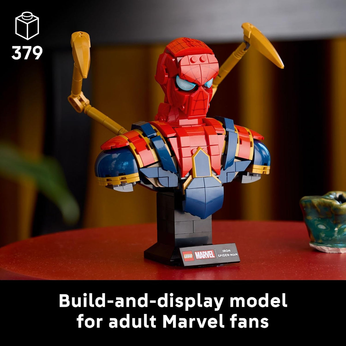 IRON SPIDER MAN BUST