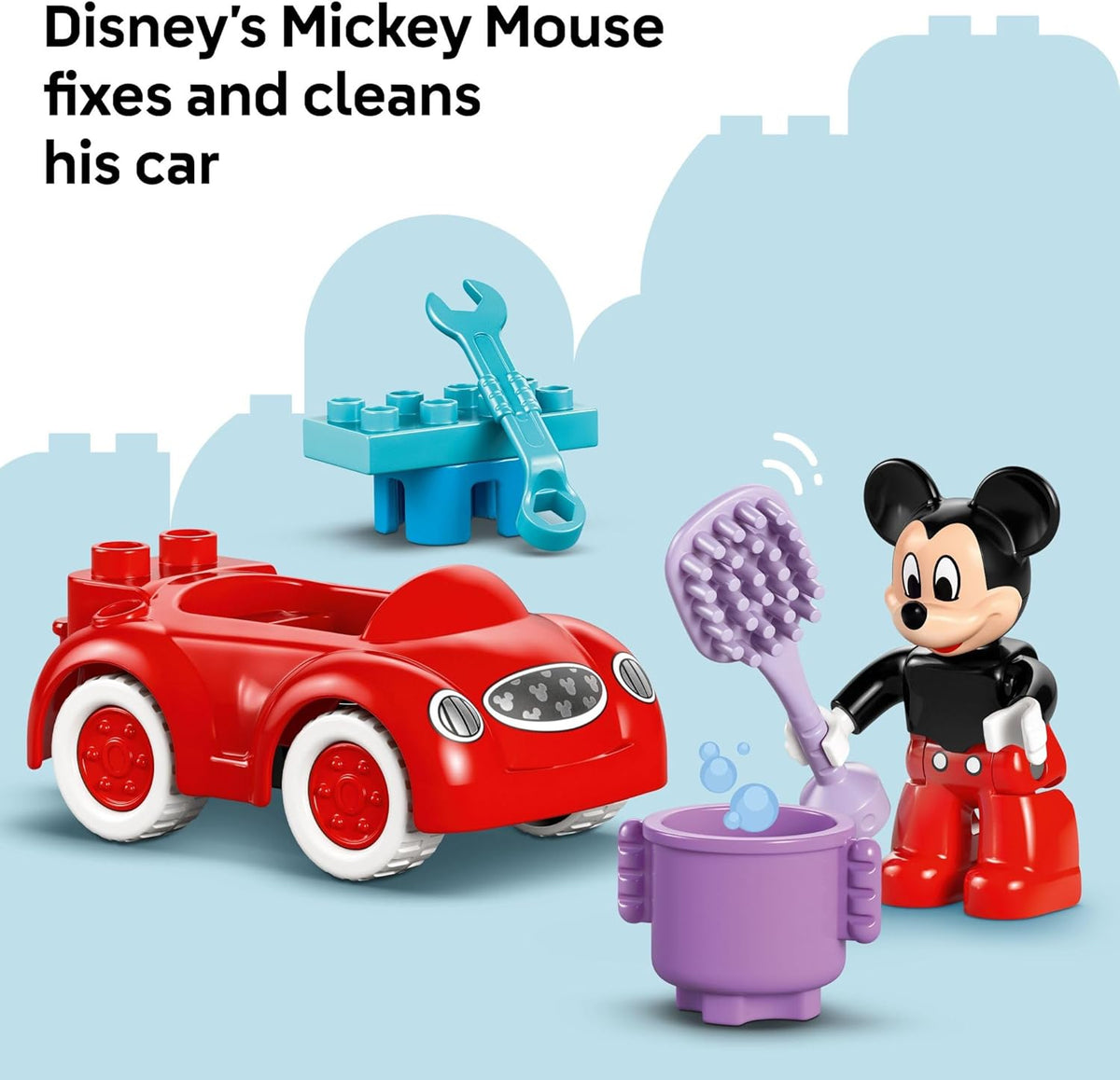 MICKEY MOUSE CLUBHOUSE AND CAR