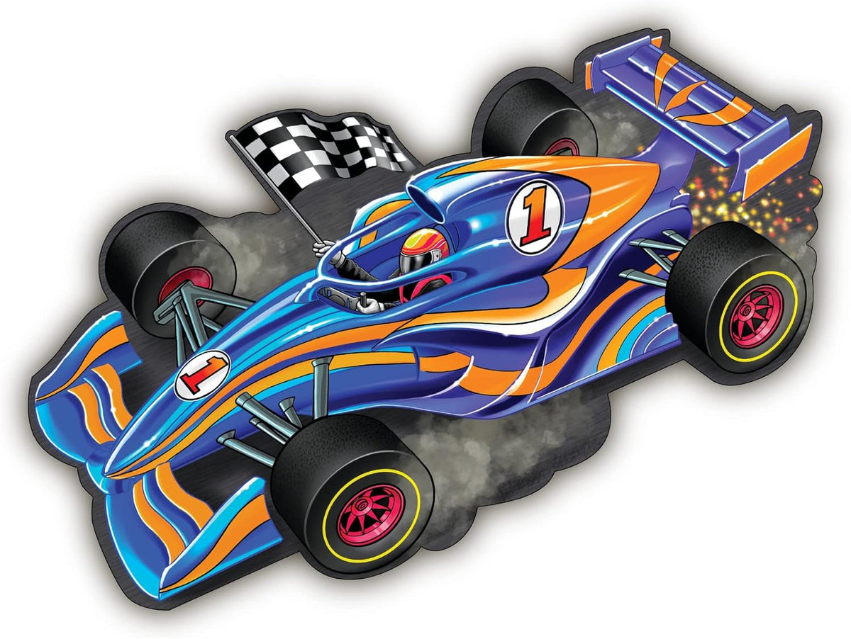 RACE CAR FLOOR PUZZLE