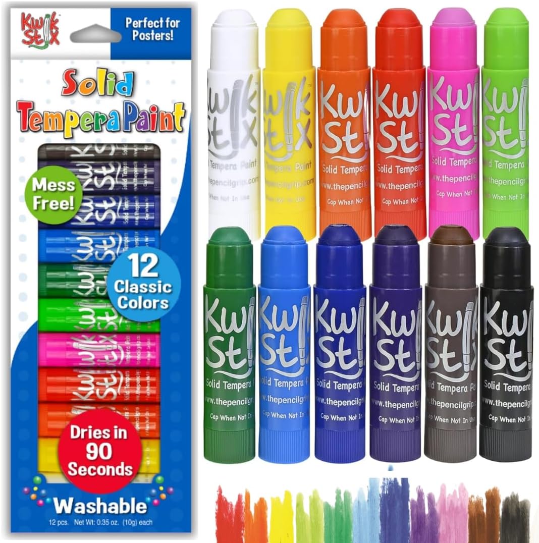 KWIK STIX TEMPERA PAINT CLASSIC ST 12