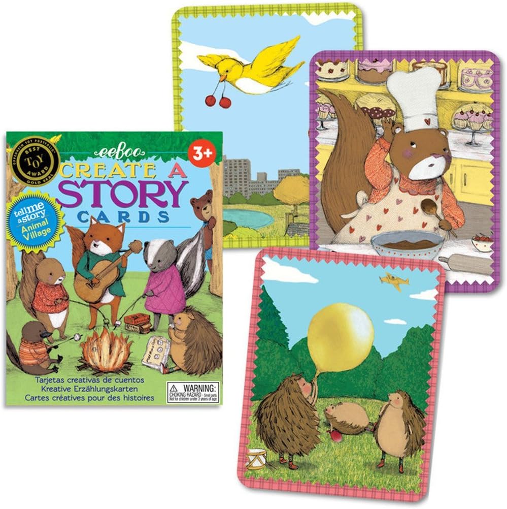Animal Village Create A Story Cards