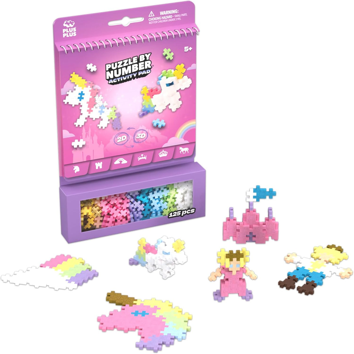 PUZZLE BY NUMBER ACTIVITY PAD FAIRY TALE