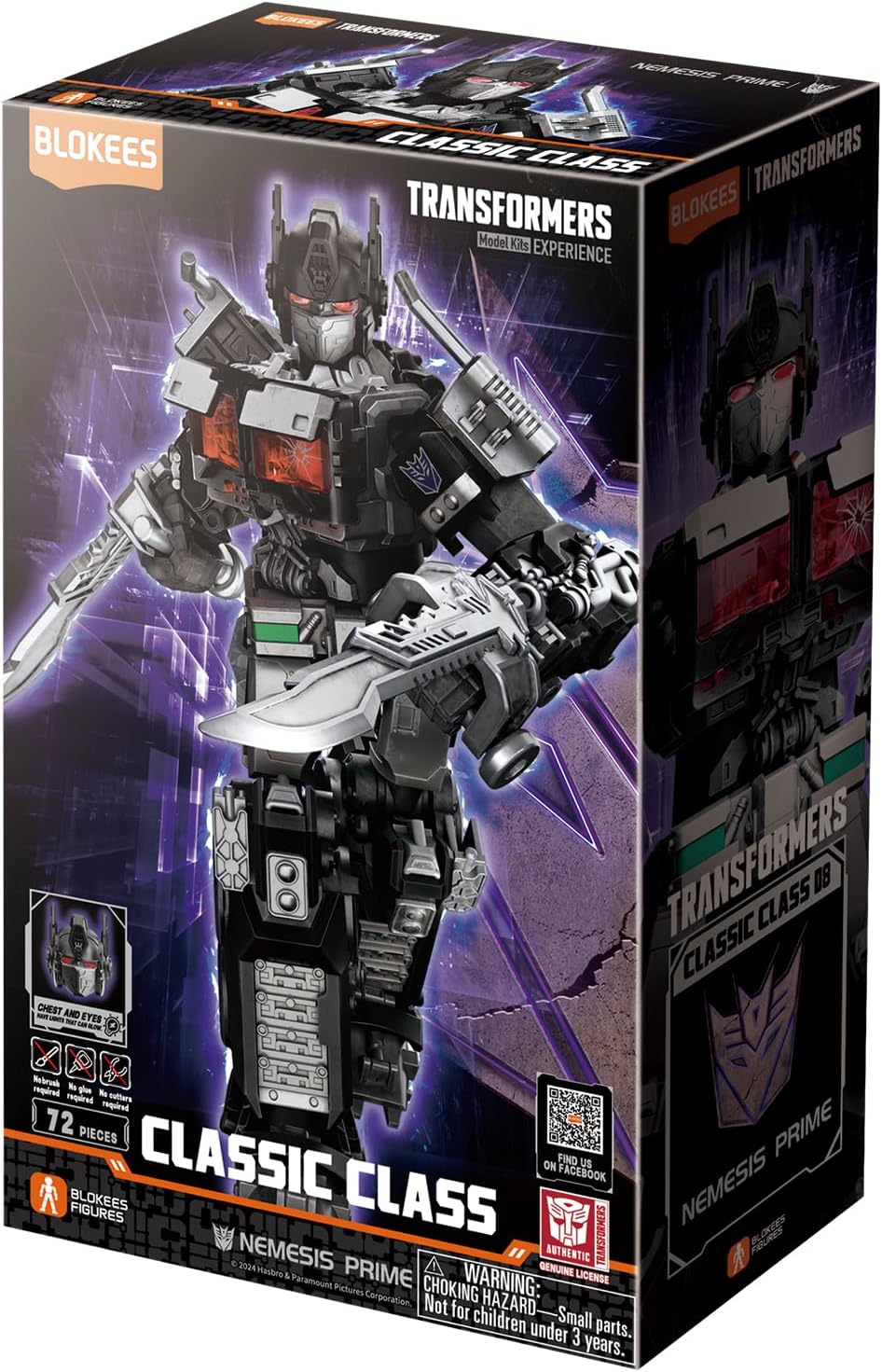 TRANSFORMERS CLASSIC CLASS NEMESIS PRIME