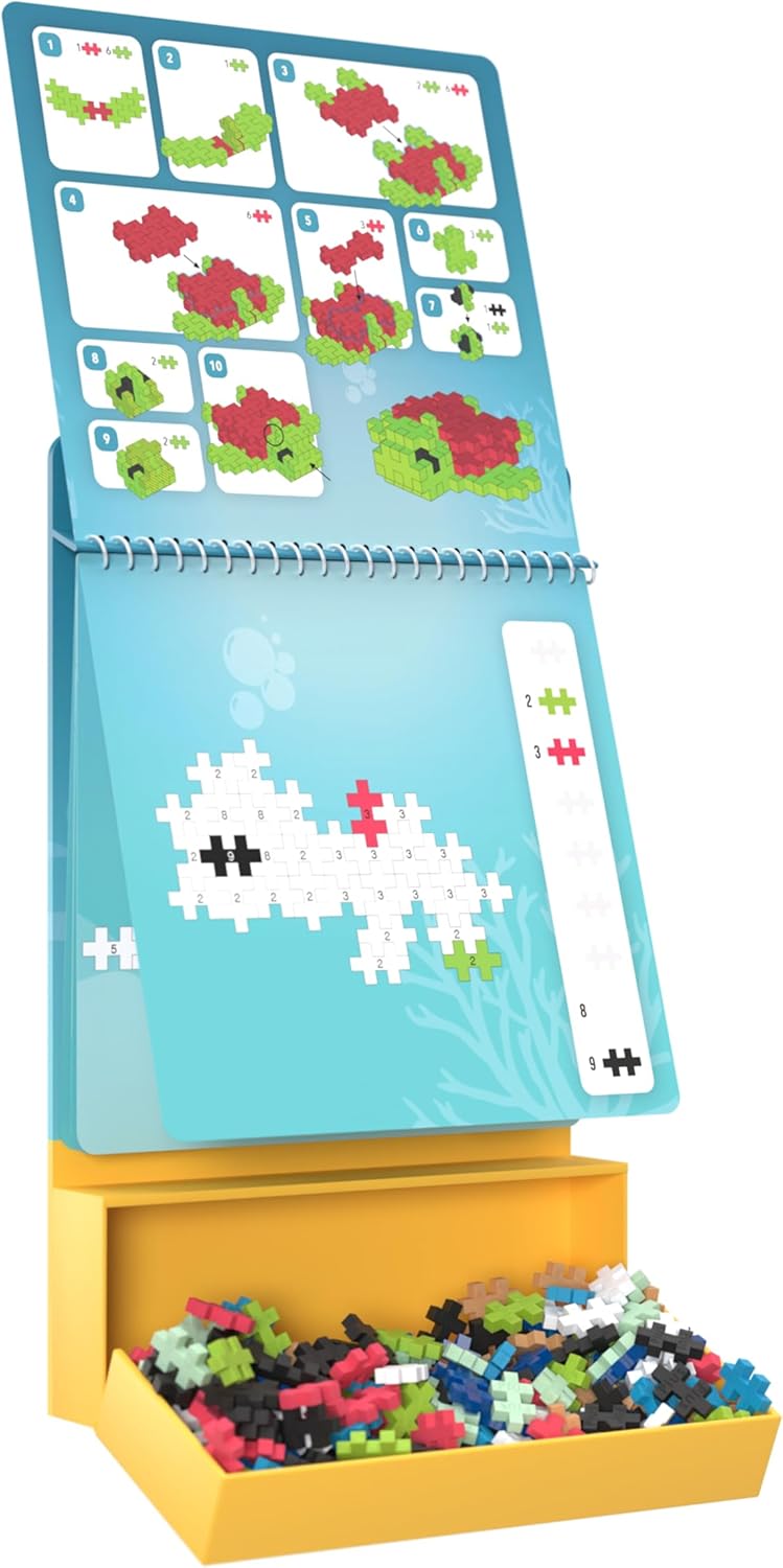 PUZZLE BY NUMBER ACTIVITY PAD OCEAN