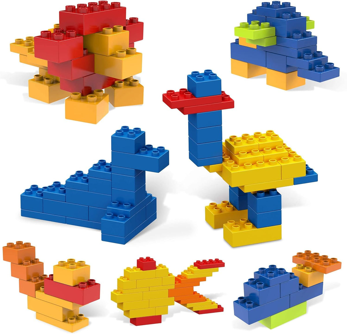 100 PC LARGE BRICK BLOCKS