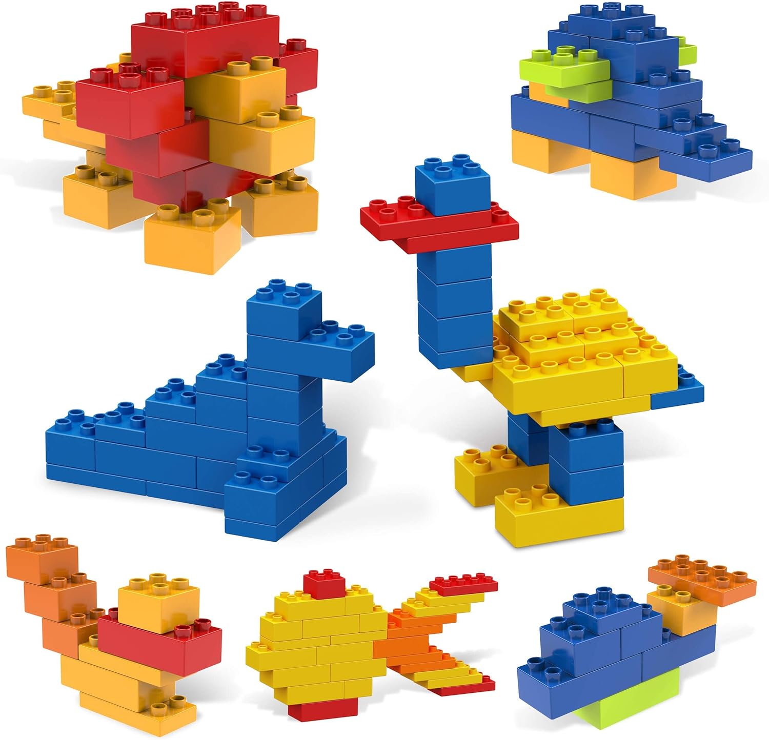 100 PC LARGE BRICK BLOCKS