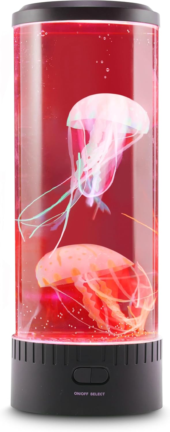 Jelly Fish Lamp LED Metallic