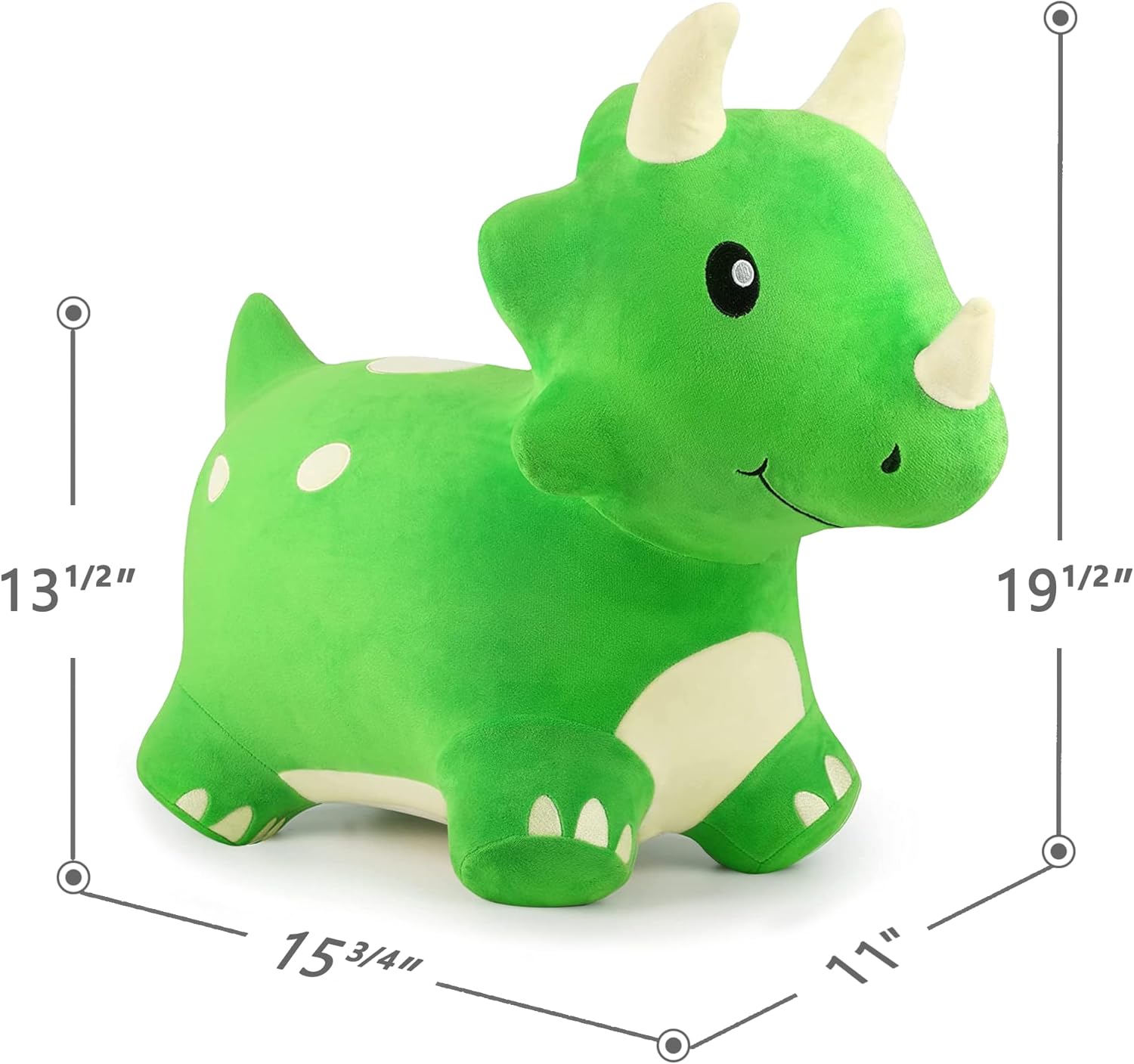 BOUNCY PALS TRICERATOPS