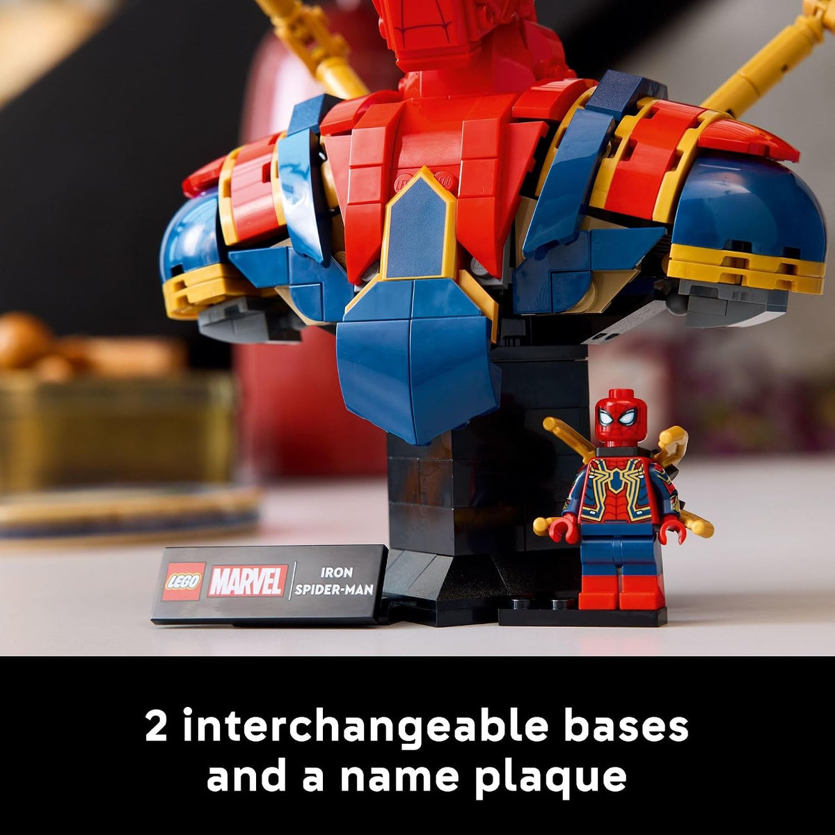 IRON SPIDER MAN BUST