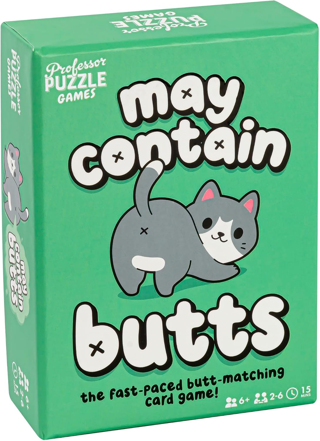 MAY CONTAIN BUTTS