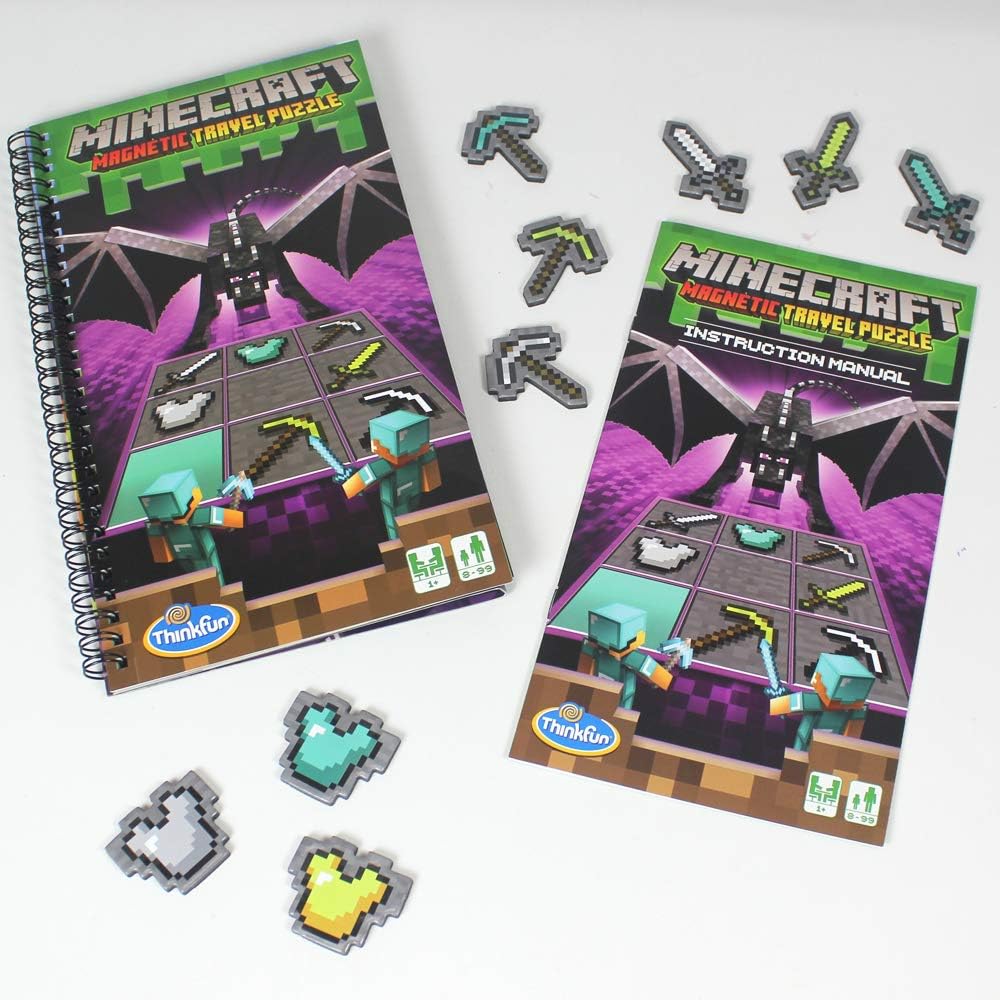 MINECRAFT MAGNETIC TRAVEL PUZZLE