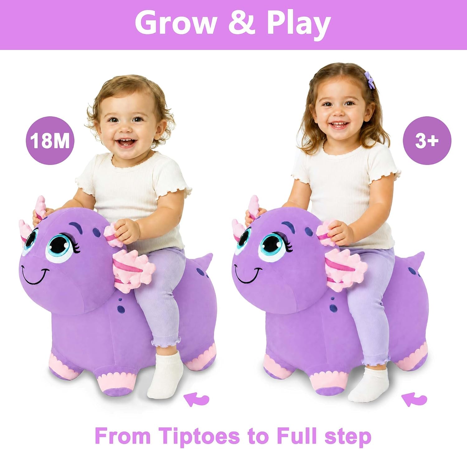 BOUNCY PURPLE AXOLOTL