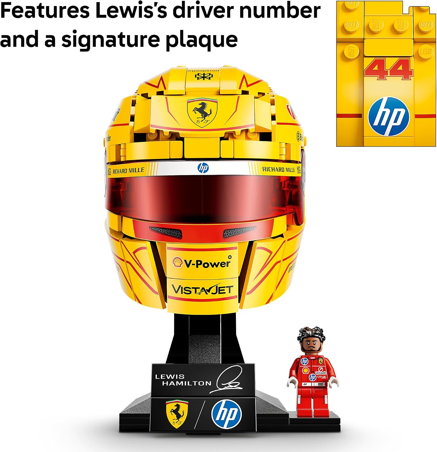 LEWIS HAMILTON FERRARI HELMET