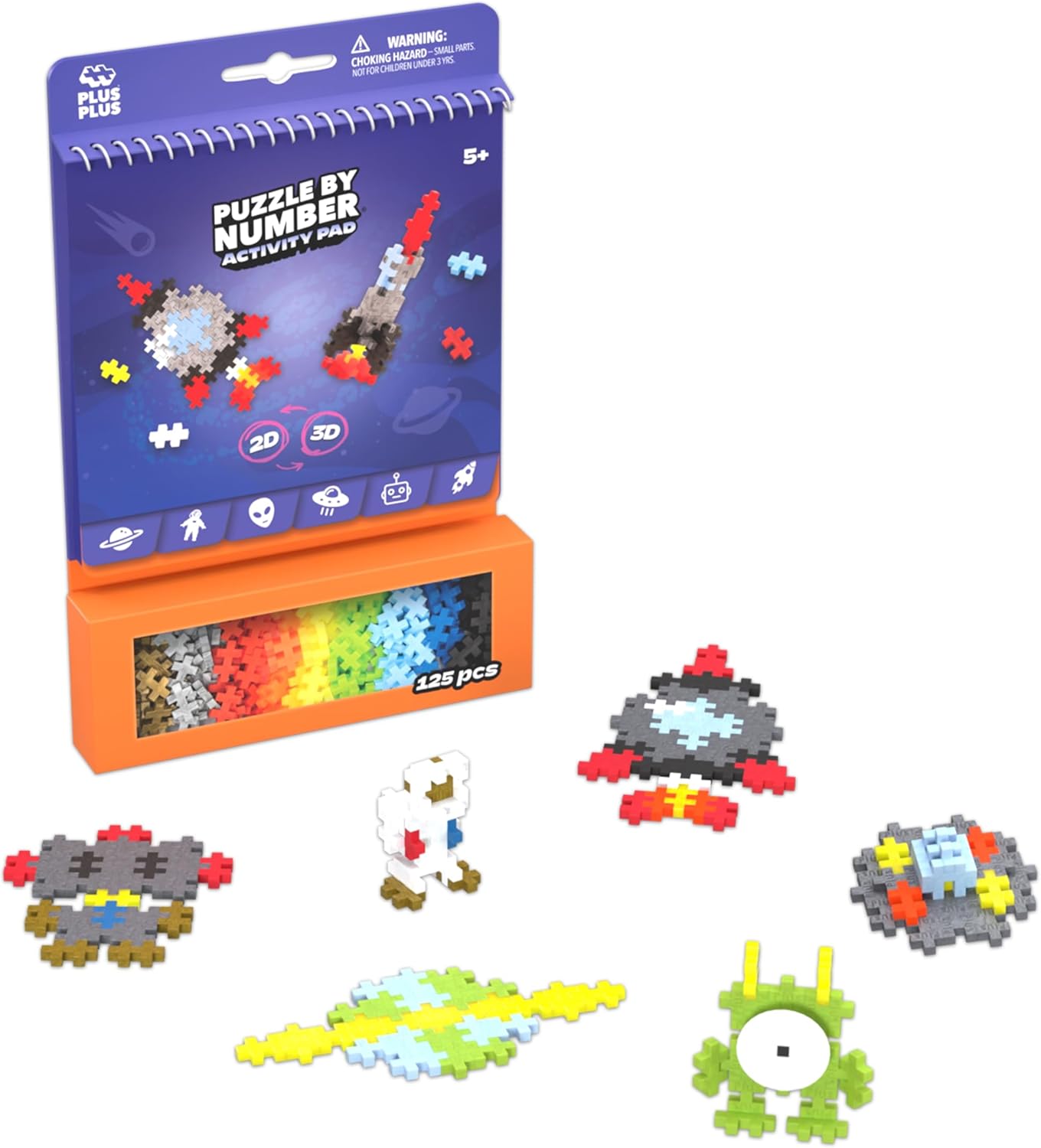 PUZZLE BY NUMBER ACTIVITY PAD SPACE