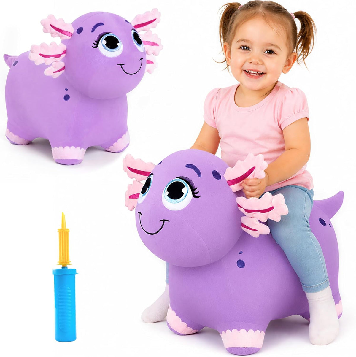 BOUNCY PURPLE AXOLOTL