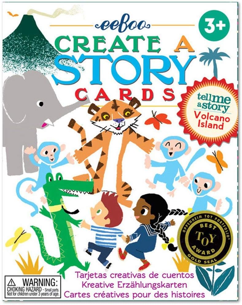 Volcano Island Create A Story Cards