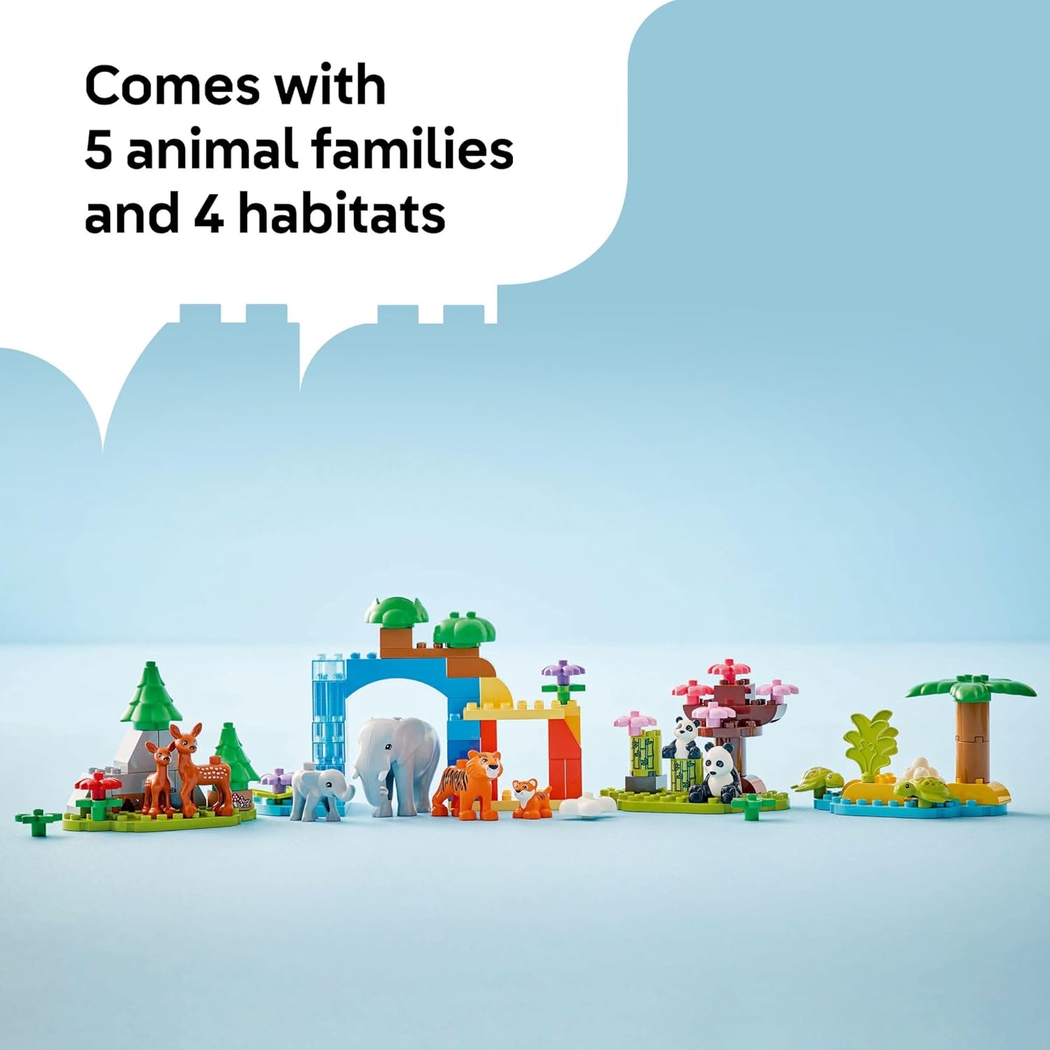 3 IN 1 WILD ANIMAL FAMILIES