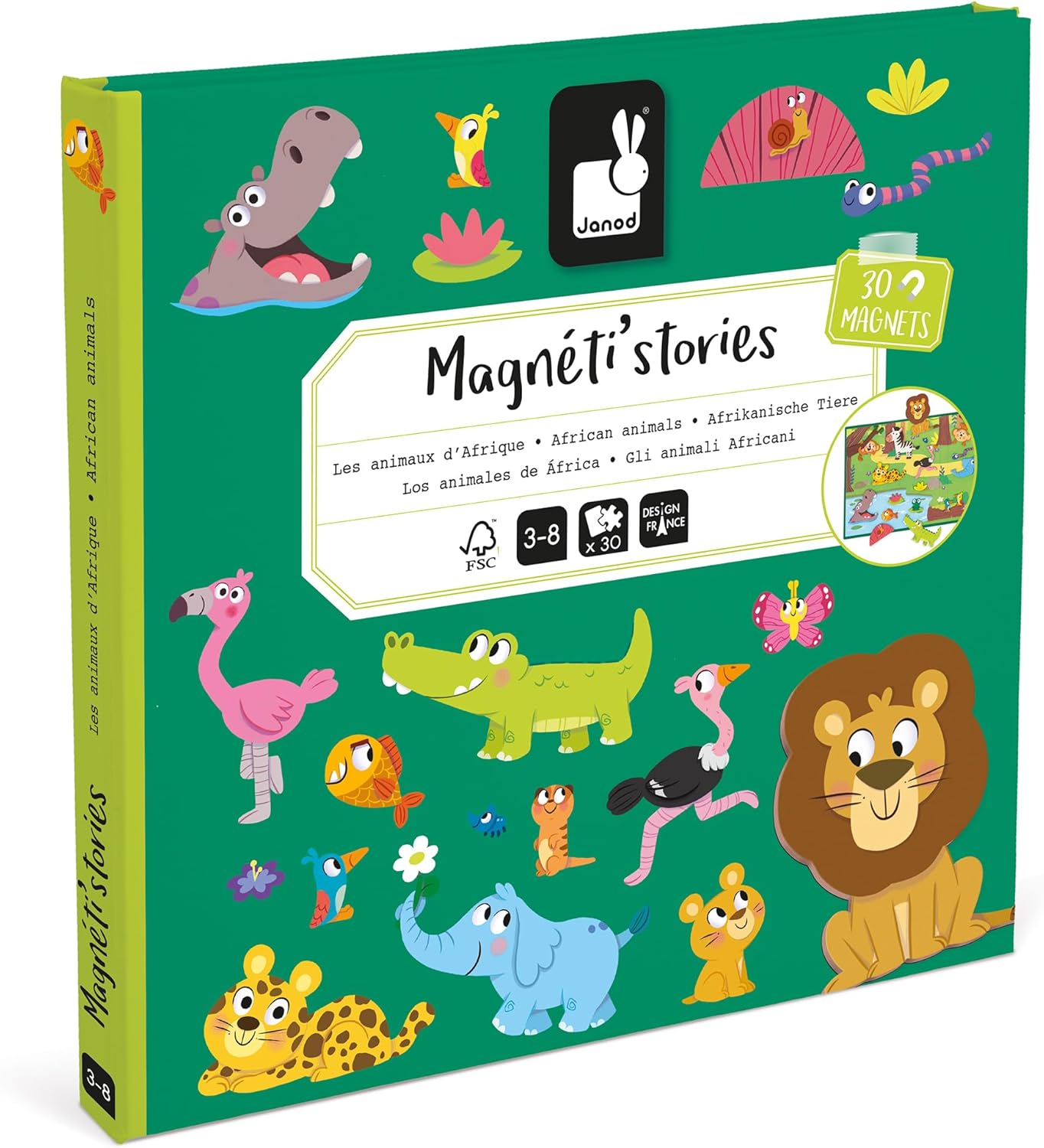 MAGNETISTORIES AFRICAN ANIMALS