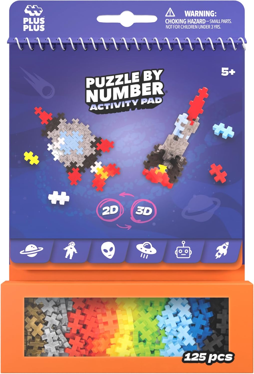 PUZZLE BY NUMBER ACTIVITY PAD SPACE