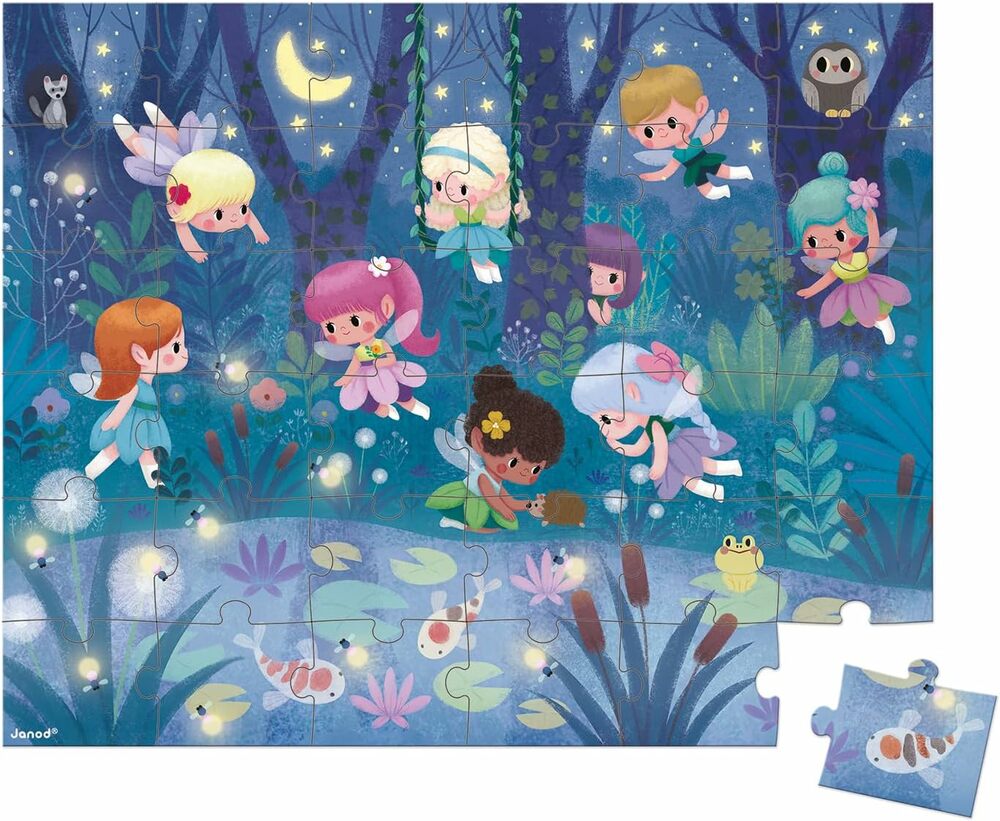 FAIRIES AND WATERLILIES 36PC