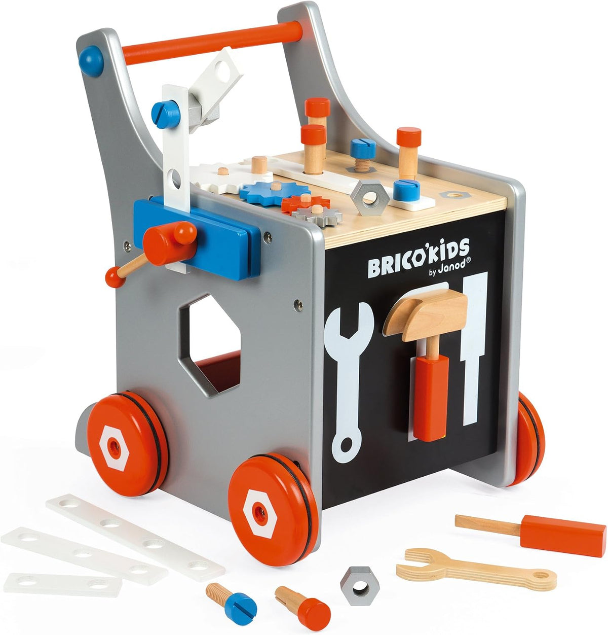 BRICO KIDS MAGNETIC DIY TROLLEY