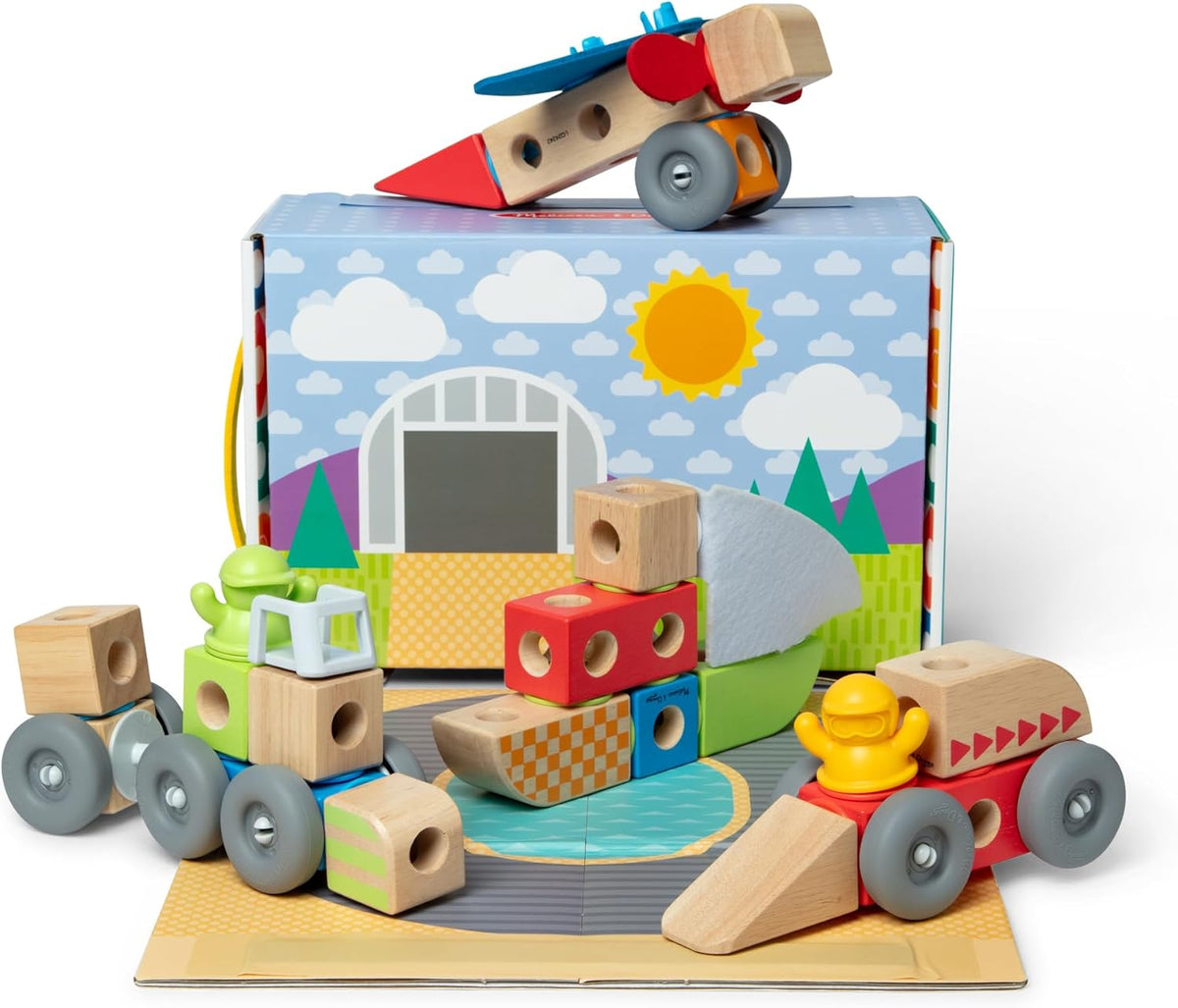 BLOCKABLES VEHICLES PLAY SET