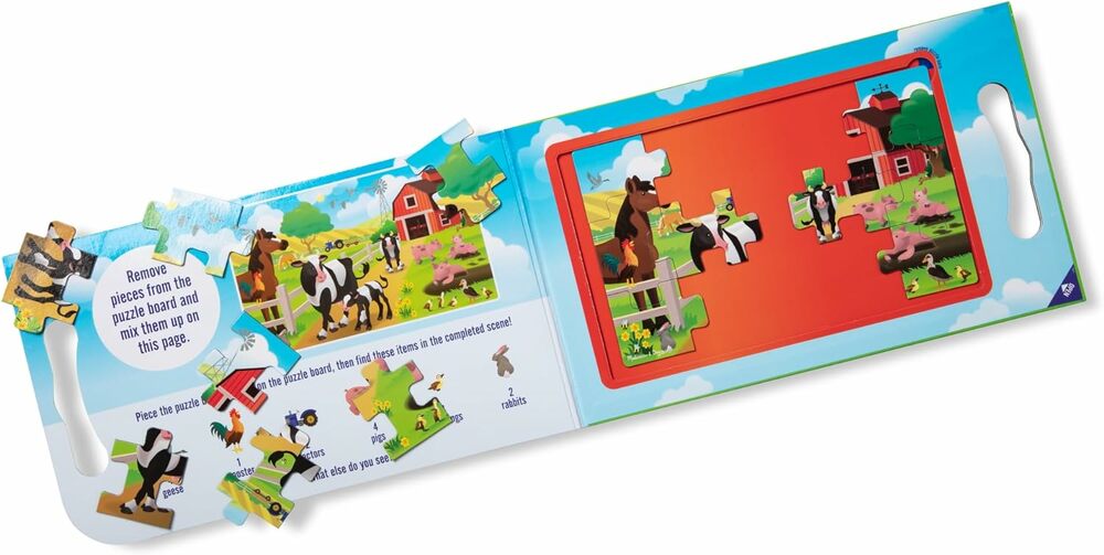 TAKE ALONG MAGNETIC PUZZLE FARM