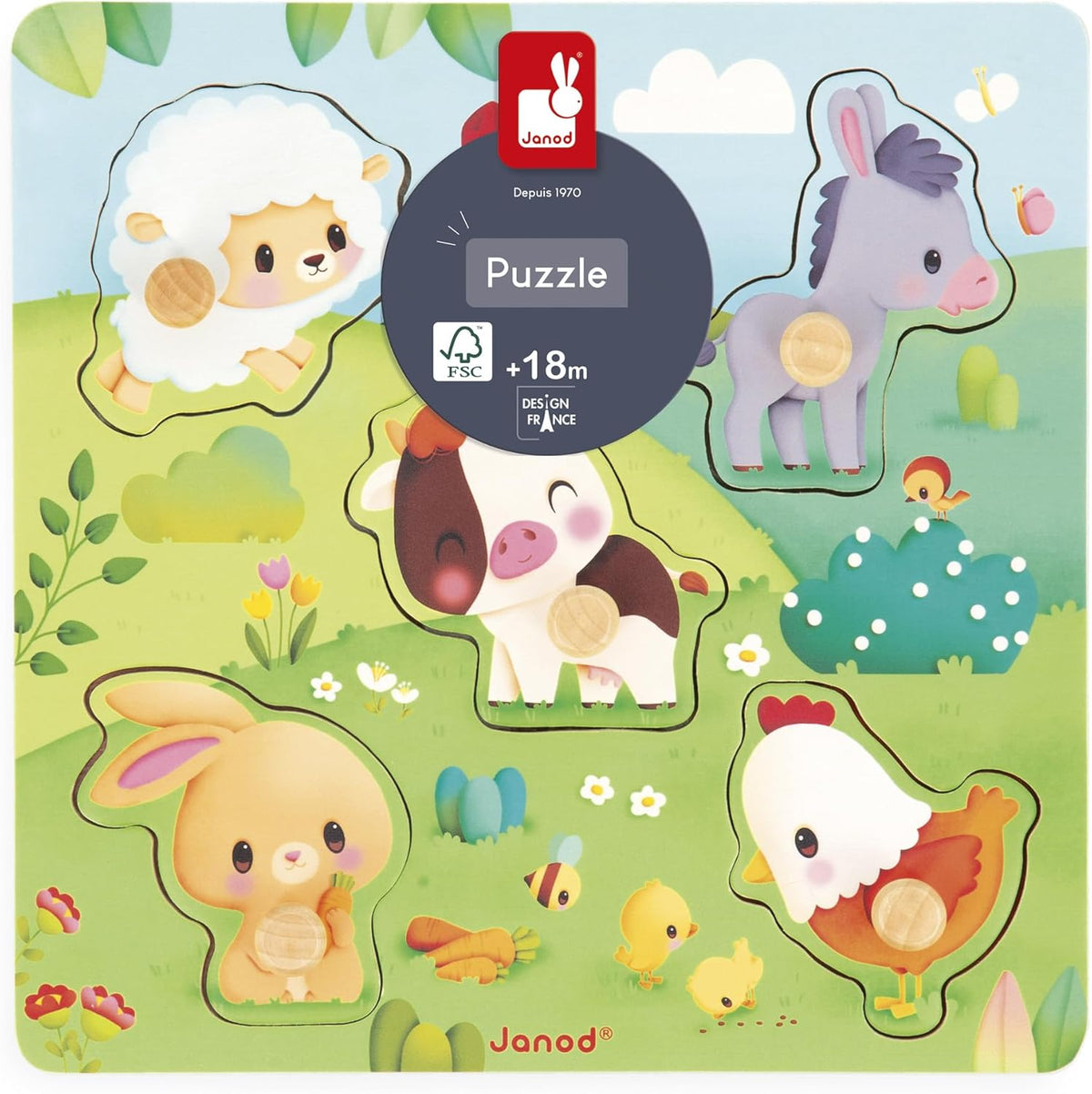 WELCOME TO THE FARM TACTILE PUZZLE