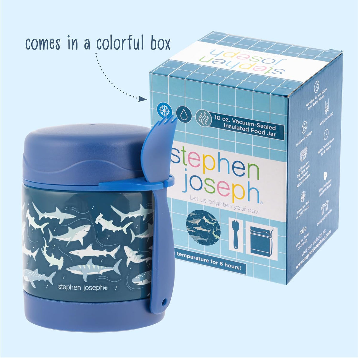 INSULATED FOOD JAR SHARK