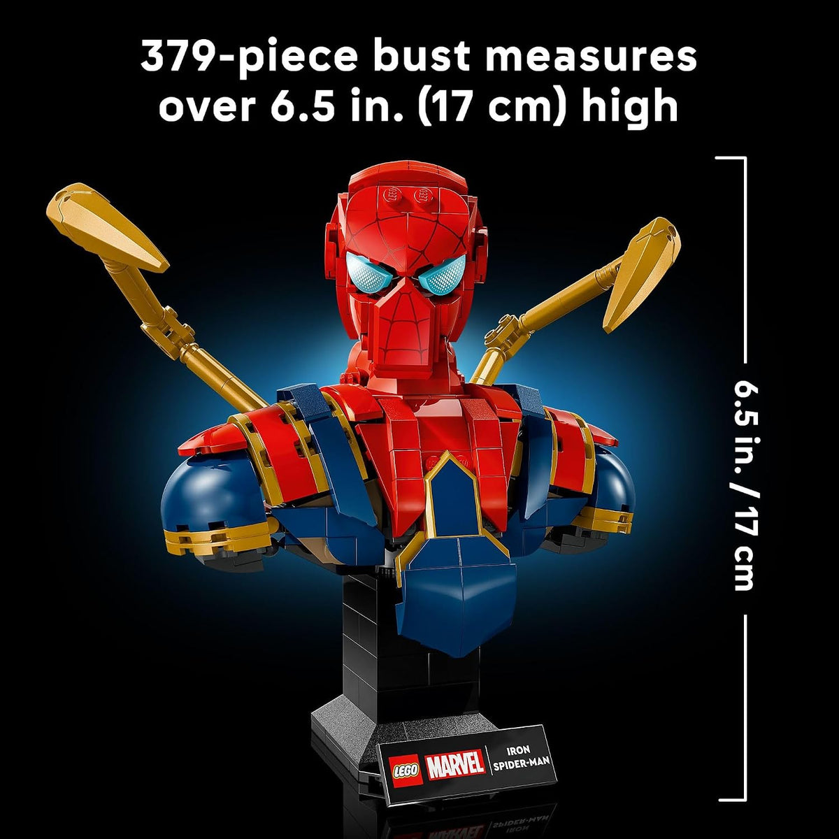 IRON SPIDER MAN BUST