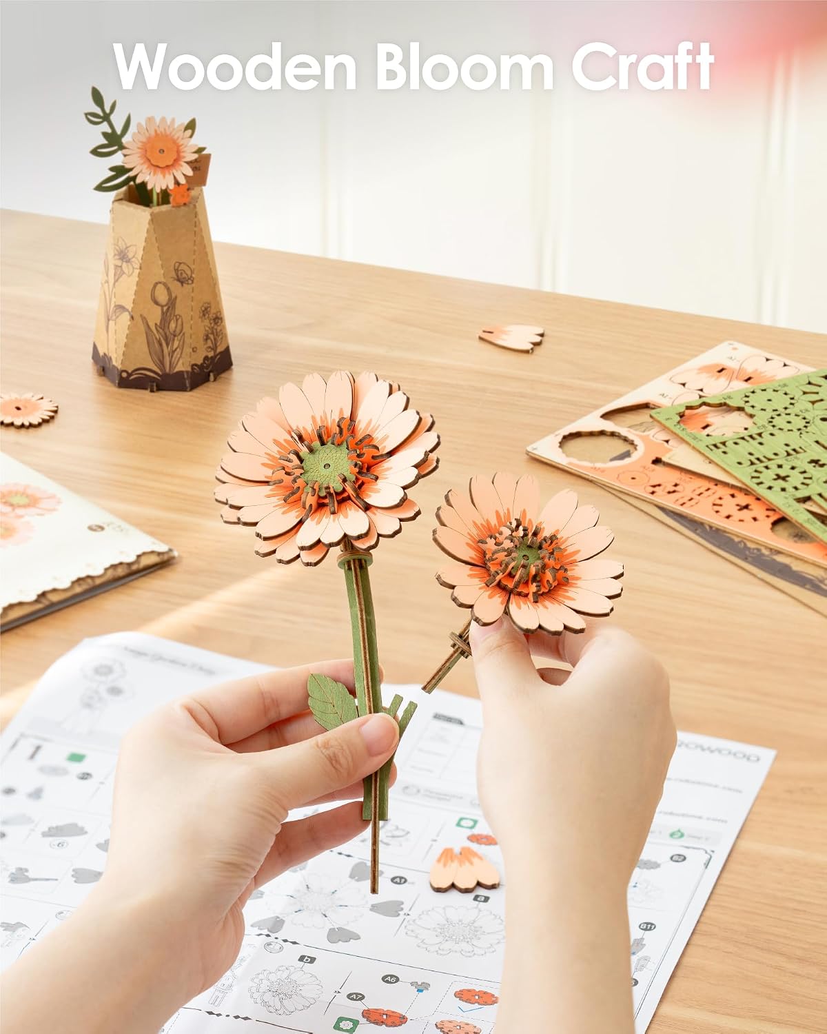 ORANGE GERBERA DAISY