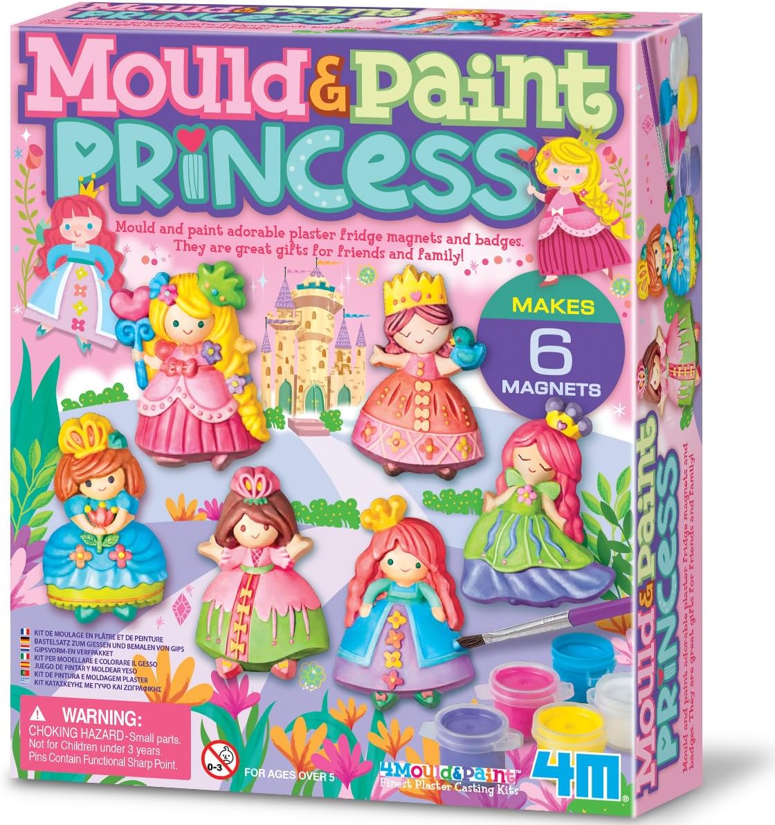MOULD AND PAINT GLITTER PRINCESS