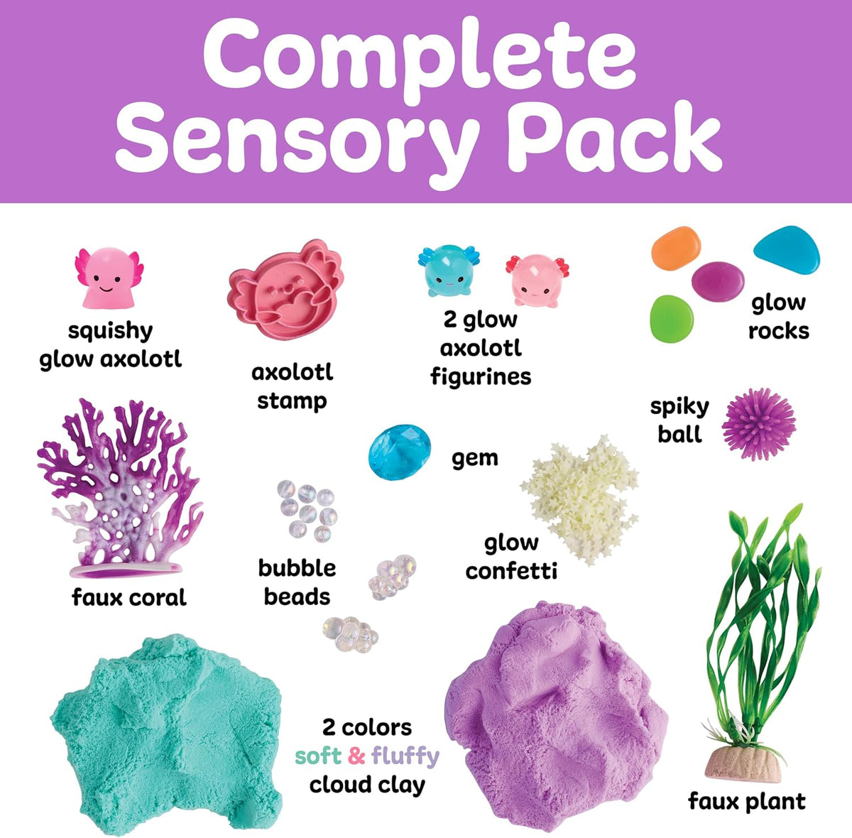 SENSORY PACK AXOLOTL