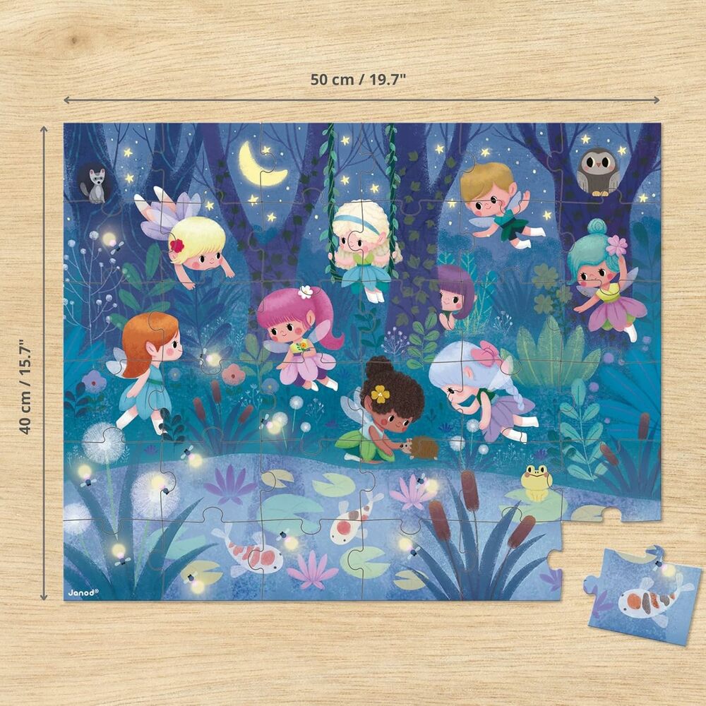 FAIRIES AND WATERLILIES 36PC