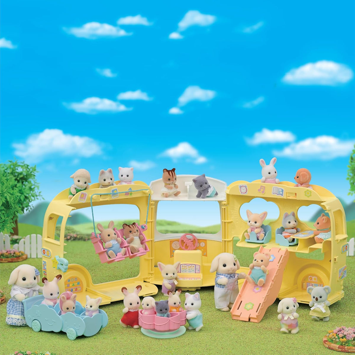 RAINBOW FUN NURSERY BUS