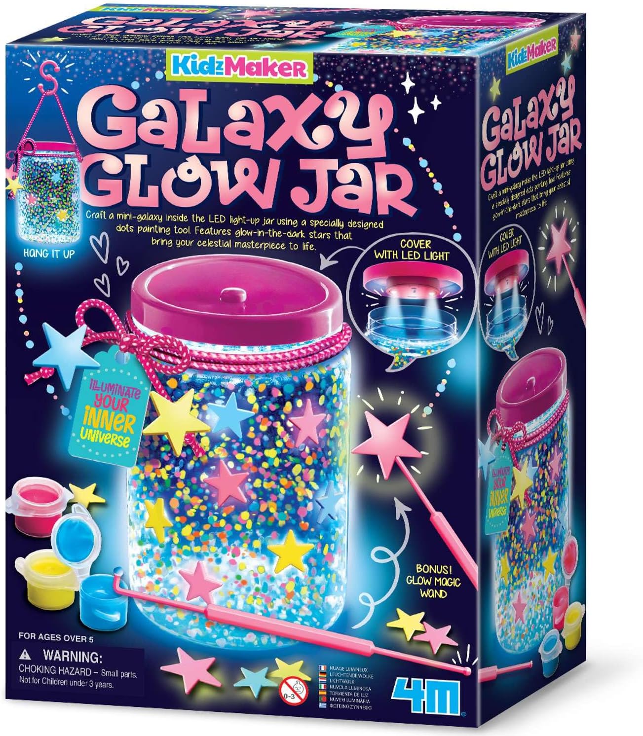 KIDSMAKER GALAXY GLOW JAR