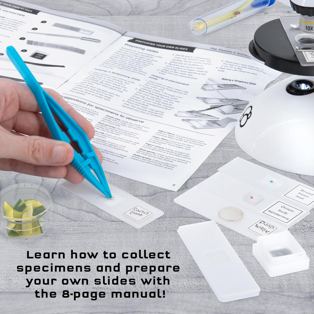 TK MICROSCOPE WITH SMARTPHONE ADAPTER