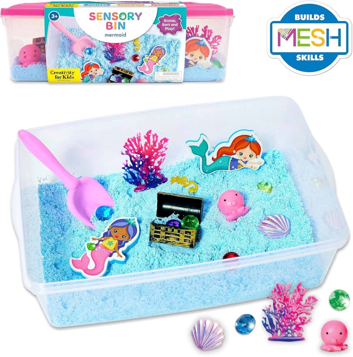 SENSORY BIN MERMAID LAGOON