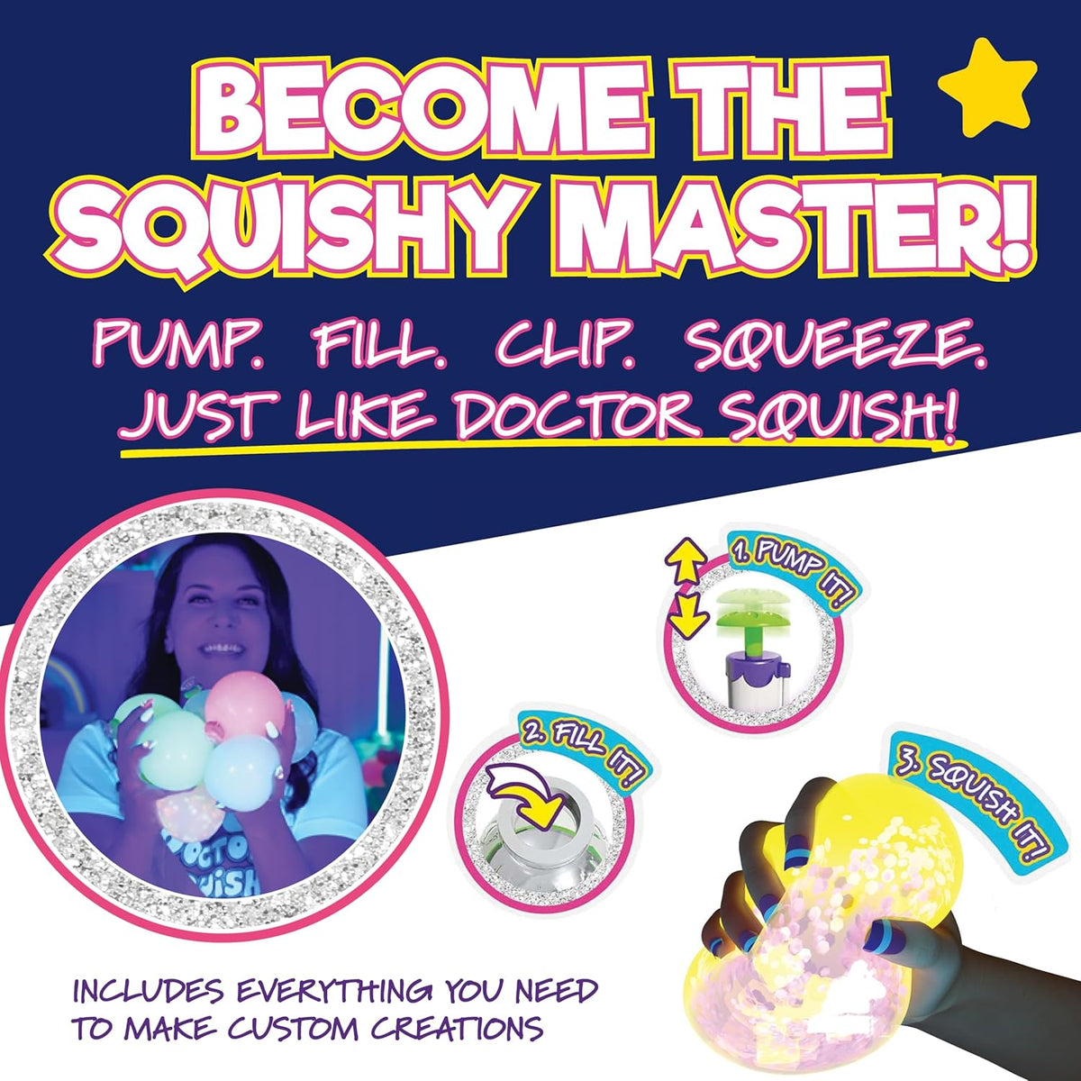 DOCTOR SQUISH SQUISHY MAKER GLOW