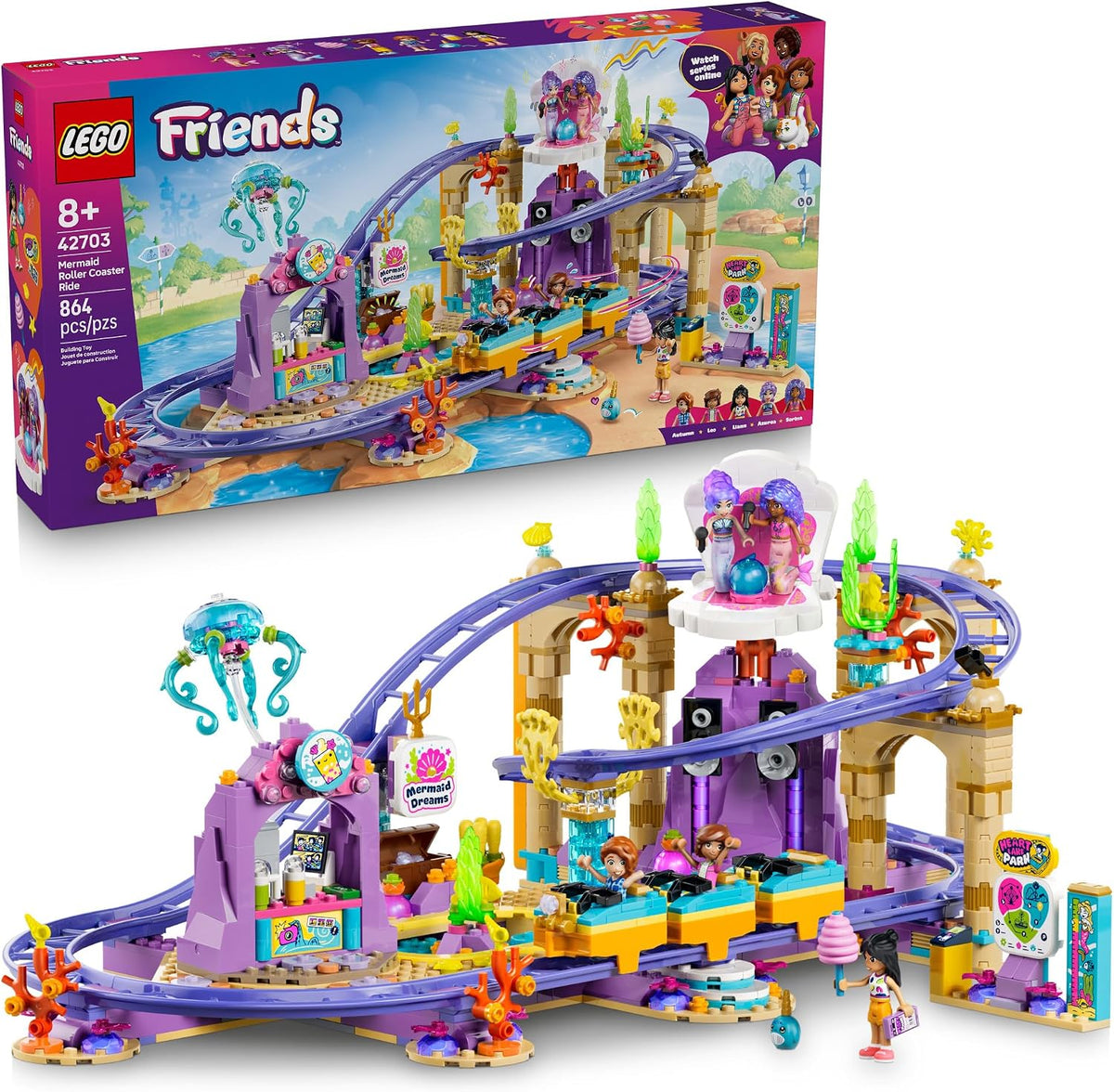 MERMAID ROLLER COASTER RIDE