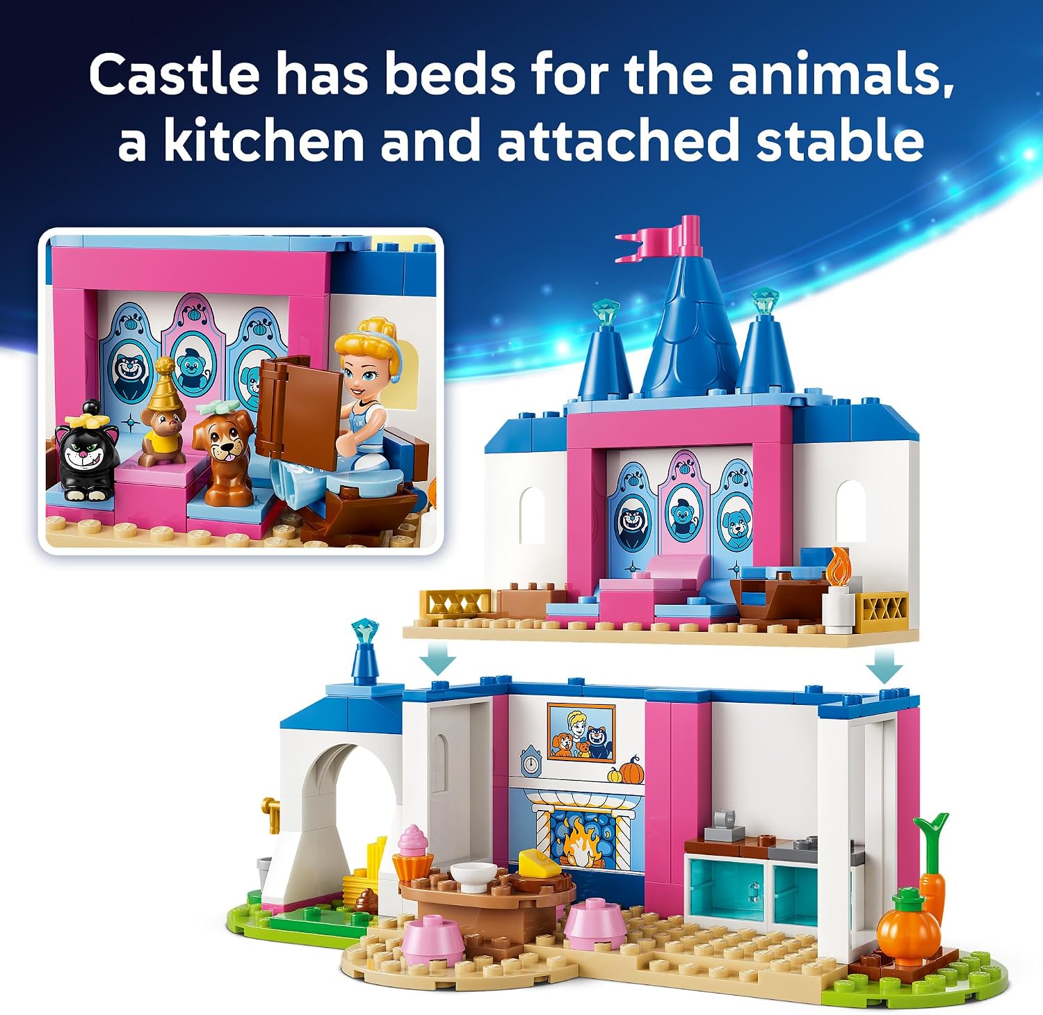 CINDERELLA ANIMAL FRIENDS CASTLE